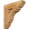 Ekena Millwork Olympic Slat Rough Sawn Bracket, Western Red Cedar, 4"W x 18"D x 18"H BKT04X18X18OLY06RWR - alternate 1